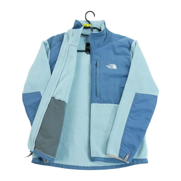 Veste polaires femme manches longues bleu clair The North Face Col Montant QWE1337