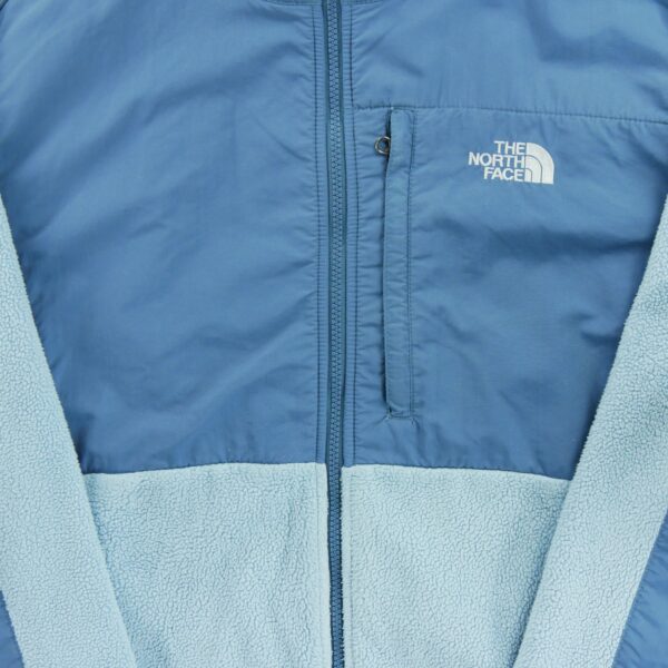 Veste polaires femme manches longues bleu clair The North Face Col Montant QWE1337