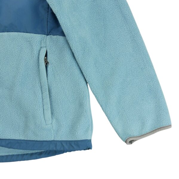 Veste polaires femme manches longues bleu clair The North Face Col Montant QWE1337