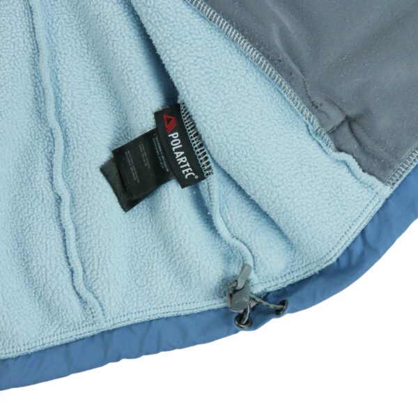 Veste polaires femme manches longues bleu clair The North Face Col Montant QWE1337