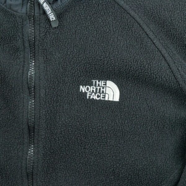 Veste polaires femme manches longues noir The North Face Col Montant QWE1220