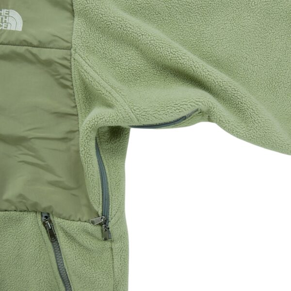 Veste polaires femme manches longues vert The North Face Col Montant QWE0280
