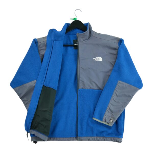 Veste polaires homme manches longues bleu The North Face Col Montant QWE0217