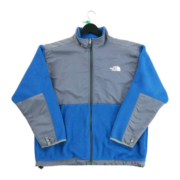 Veste polaires homme manches longues bleu The North Face Col Montant QWE0217