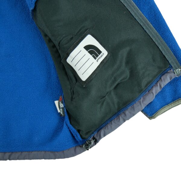 Veste polaires homme manches longues bleu The North Face Col Montant QWE0217