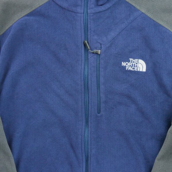 Veste polaires homme manches longues marine The North Face Col Montant QWE2131