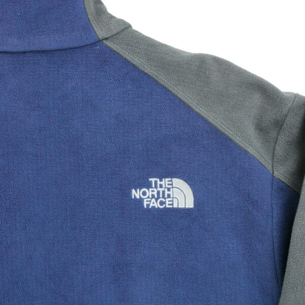 Veste polaires homme manches longues marine The North Face Col Montant QWE2131
