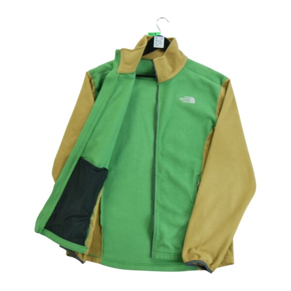 Veste polaires homme manches longues vert The North Face Col Montant QWE0449