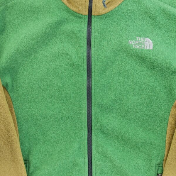 Veste polaires homme manches longues vert The North Face Col Montant QWE0449