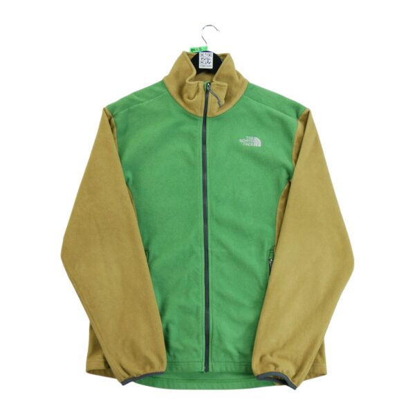 Veste polaires homme manches longues vert The North Face Col Montant QWE0449