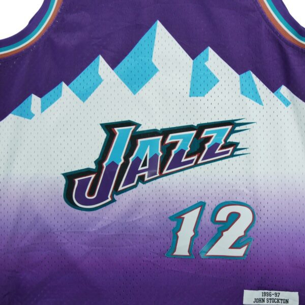 Maillot Mitchell and Ness Utah Jazz NBA – Image 3
