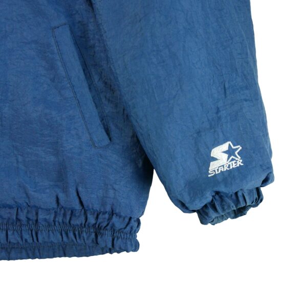 Blouson homme manches longues marine NCAA Col Montant Equipe Notre Dame QWE1197