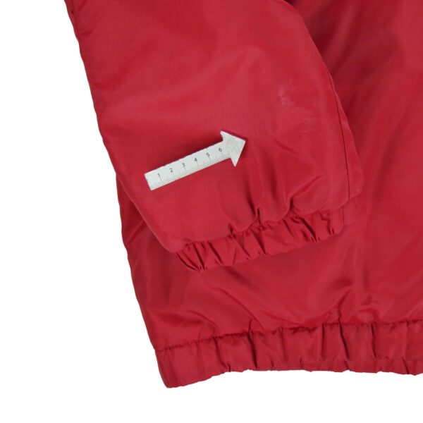 Blouson homme manches longues rouge Starter Col Montant Equipe Wisconsin QWE0278