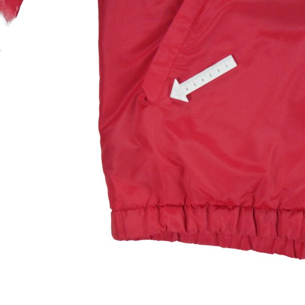 Blouson homme manches longues rouge Starter Col Montant Equipe Wisconsin QWE0278