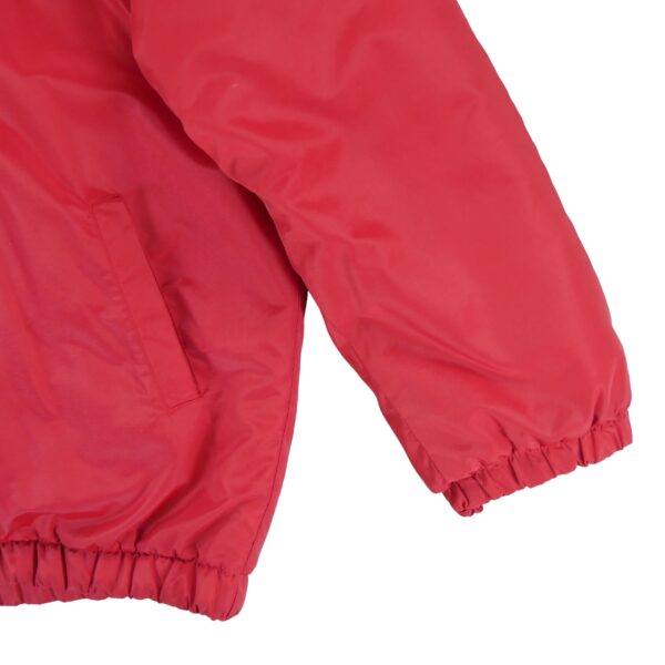 Blouson homme manches longues rouge Starter Col Montant Equipe Wisconsin QWE0278