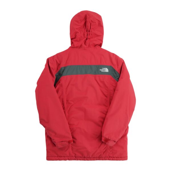 Doudoune enfant manches longues rouge The North Face Col Montant QWE2422