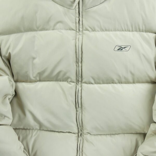 Doudoune femme manches longues beige Reebok Col Montant QWE0400