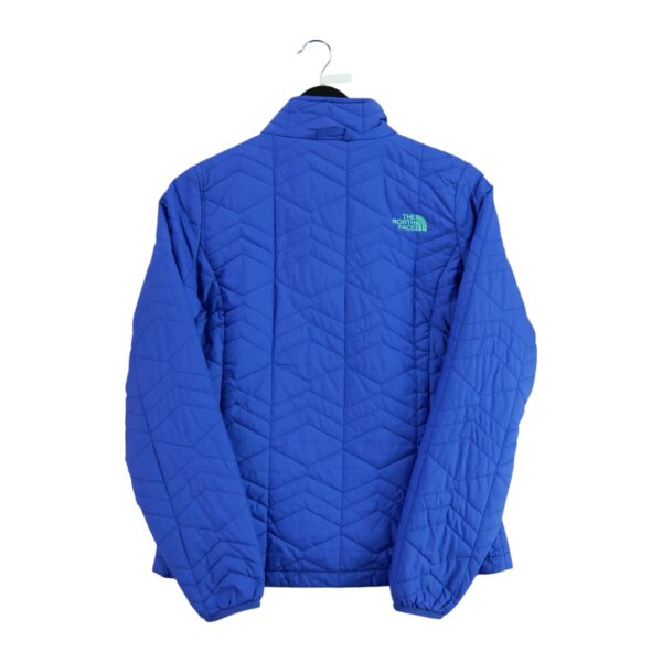 Doudoune femme manches longues bleu The North Face Col Montant QWE3003