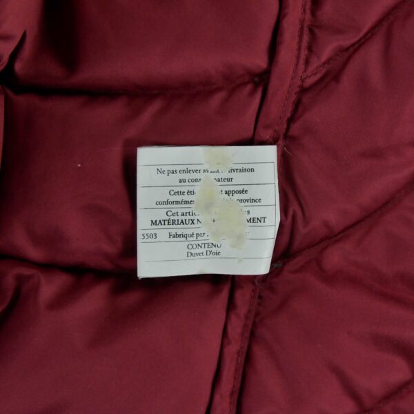 Doudoune femme manches longues rouge Patagonia Col Montant QWE1352