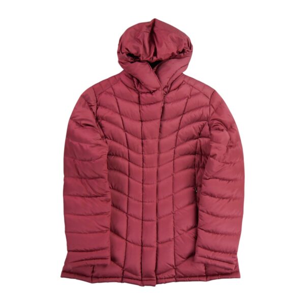 Doudoune femme manches longues rouge Patagonia Col Montant QWE1352