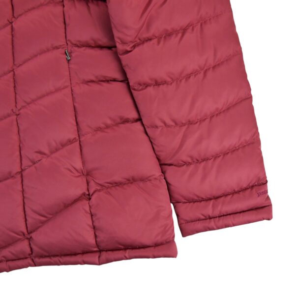 Doudoune femme manches longues rouge Patagonia Col Montant QWE1352