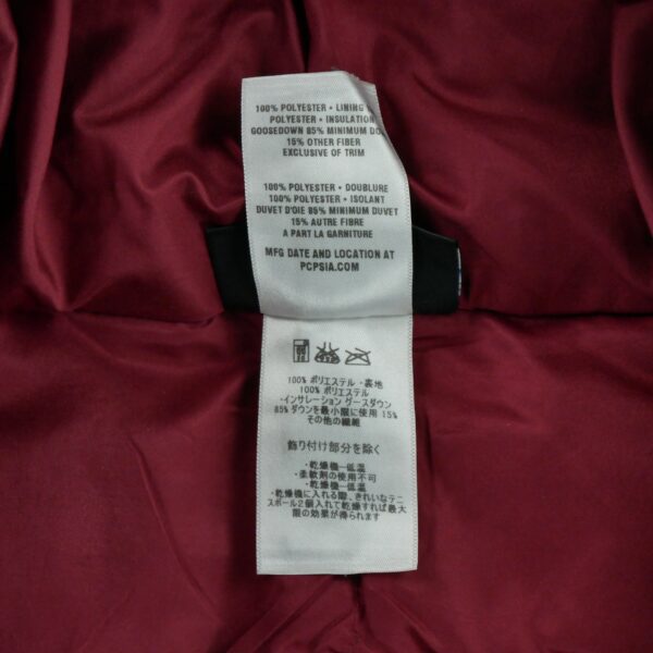 Doudoune femme manches longues rouge Patagonia Col Montant QWE1352