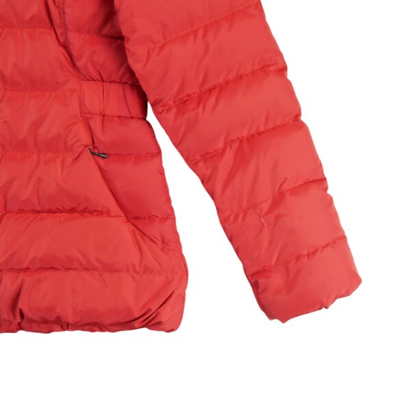 Doudoune femme manches longues rouge The North Face Col Montant QWE2318