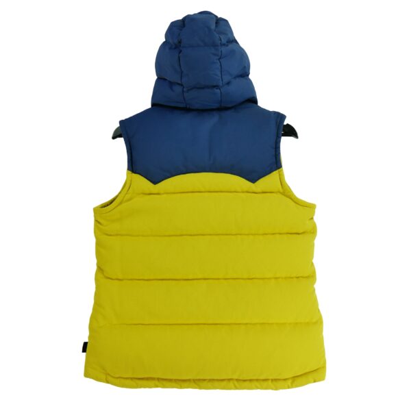 Doudoune femme sans manches jaune Patagonia Col Montant QWE3110