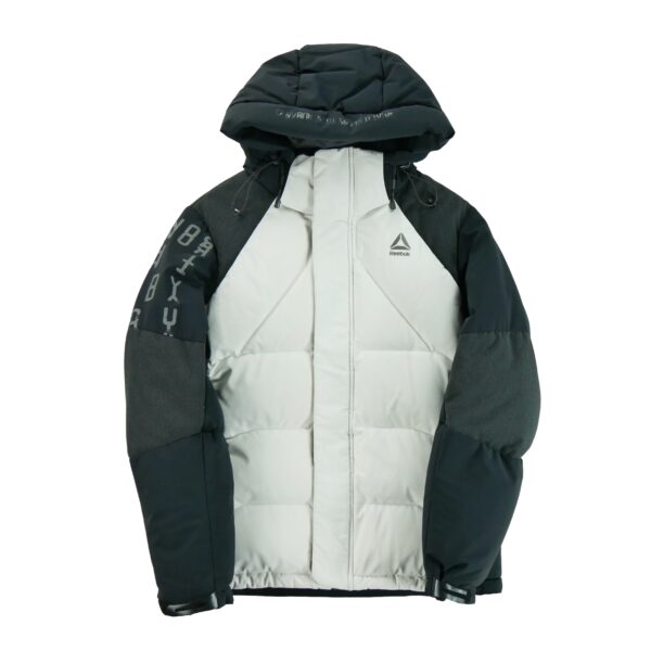 Doudoune homme manches longues gris Reebok Col Montant QWE2053