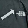 Doudoune homme manches longues gris The North Face Col Montant QWE2043
