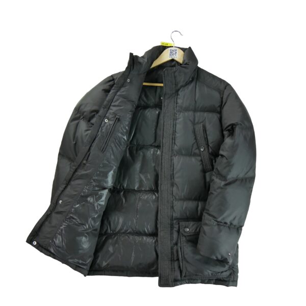 Doudoune homme manches longues marron Tommy Hilfiger Col Montant QWE1518