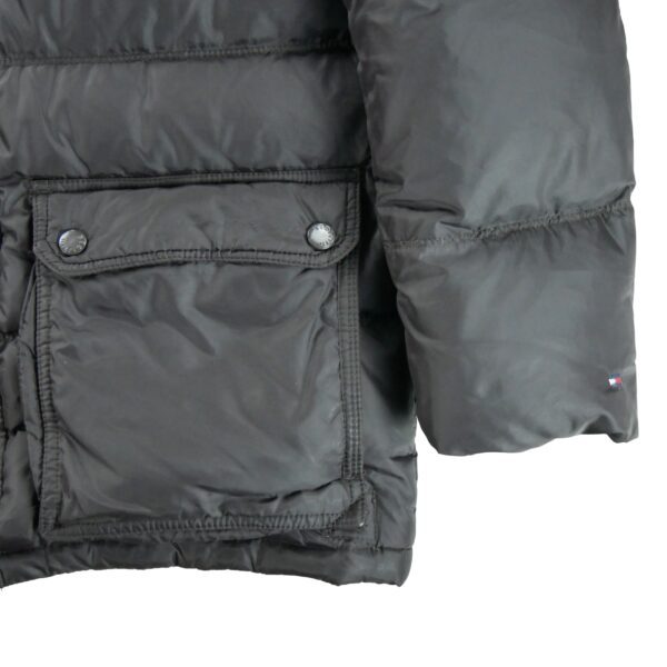 Doudoune homme manches longues marron Tommy Hilfiger Col Montant QWE1518