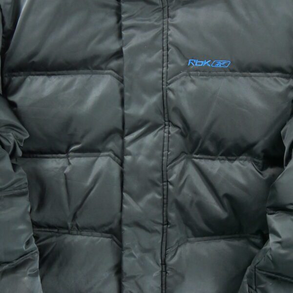 Doudoune homme manches longues noir Reebok Col Montant QWE2013