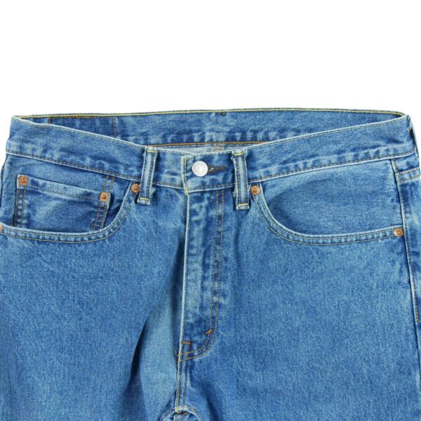 Jean coupe droite homme bleu Levi Strauss 505 QWE0213