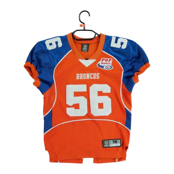 Maillot manches courtes enfant orange NFL Equipe Denver Broncos QWE2108