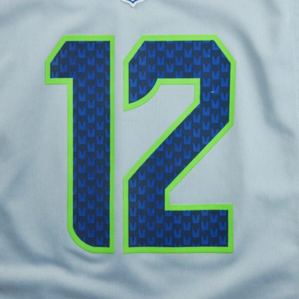 Maillot manches courtes femme gris Nike Equipe Seattle Seahawks QWE2027
