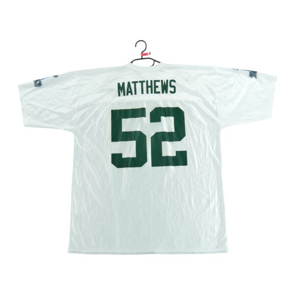 Maillot manches courtes homme blanc NFL Team Apparel Equipe Green Bay Packers QWE2311