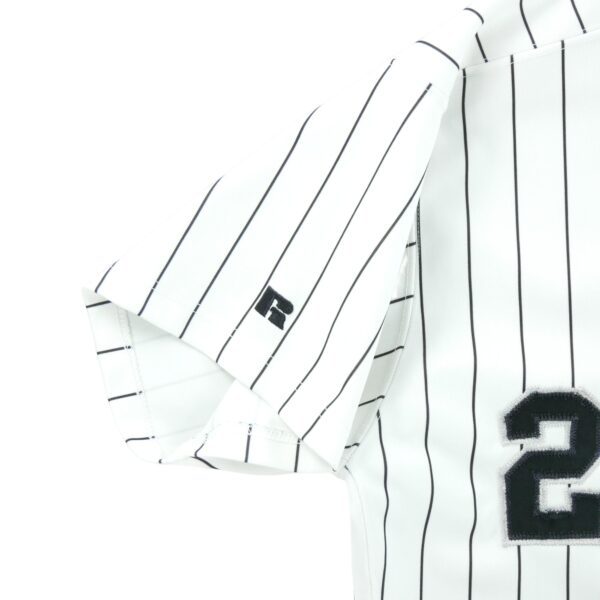Maillot manches courtes homme blanc Russell Athletic Equipe Chicago White Sox QWE2023