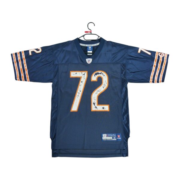 Maillot manches courtes homme marine Reebok Equipe Chicago Bears QWE2220