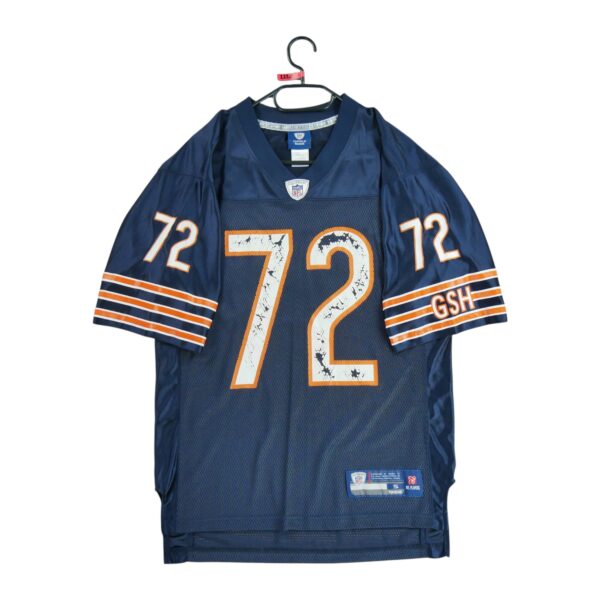 Maillot manches courtes homme marine Reebok Equipe Chicago Bears QWE2220