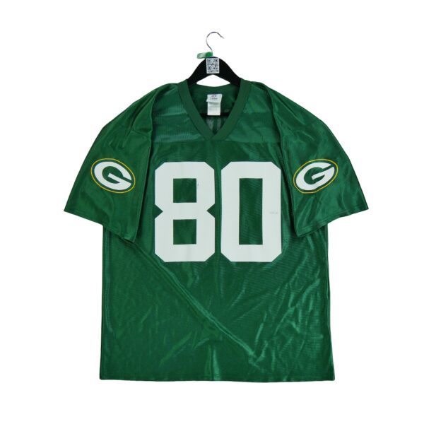 Maillot manches courtes homme vert NFL Team Apparel Equipe Green Bay Packers QWE0270