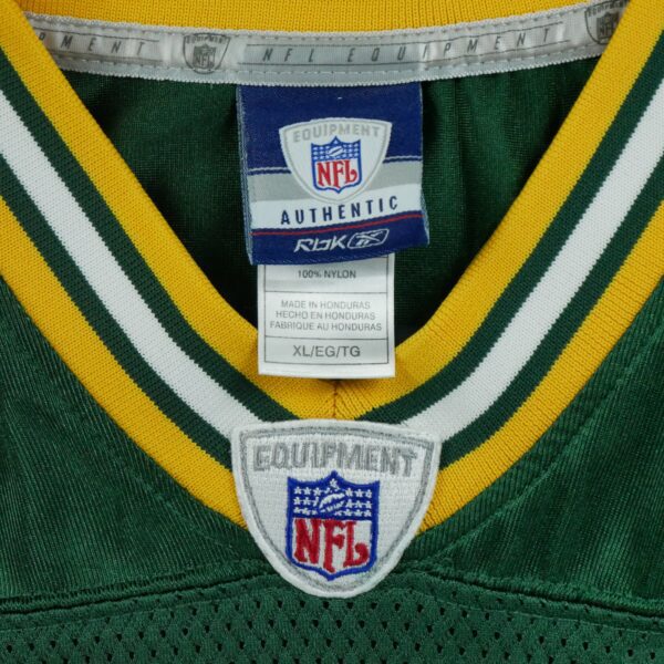 Maillot manches courtes homme vert Reebok Equipe Green Bay Packers QWE2161