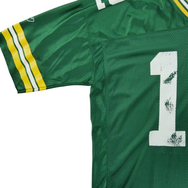 Maillot manches courtes homme vert Reebok Equipe Green Bay Packers QWE2161