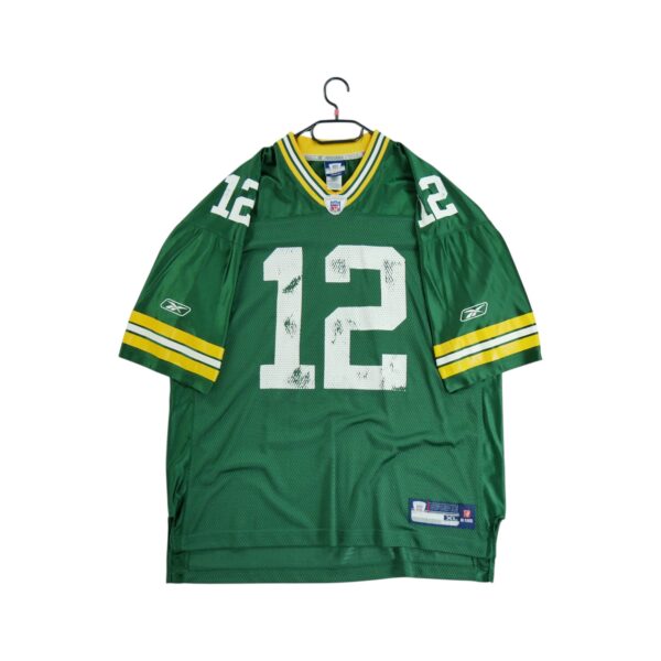 Maillot manches courtes homme vert Reebok Equipe Green Bay Packers QWE2161