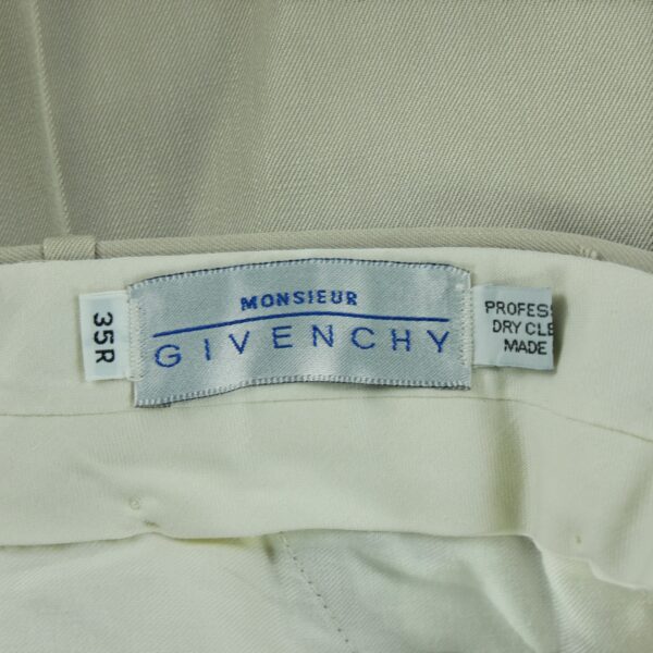 Pantalon classiques homme beige Vintage QWE1539