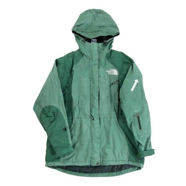 Parka femme manches longues vert The North Face Col Montant QWE1134