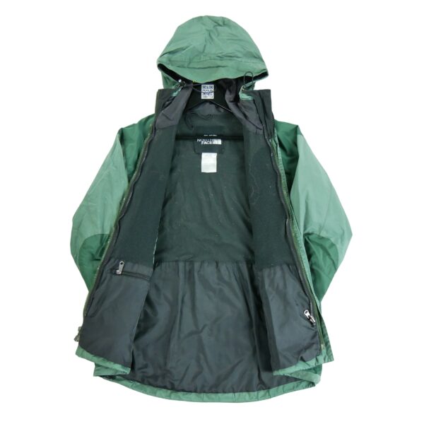 Parka femme manches longues vert The North Face Col Montant QWE1134