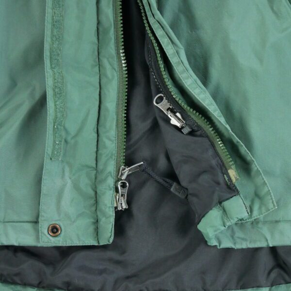 Parka femme manches longues vert The North Face Col Montant QWE1134