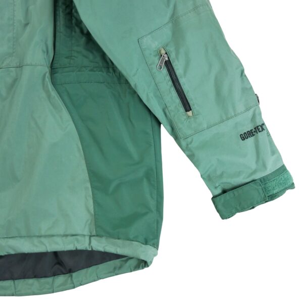 Parka femme manches longues vert The North Face Col Montant QWE1134
