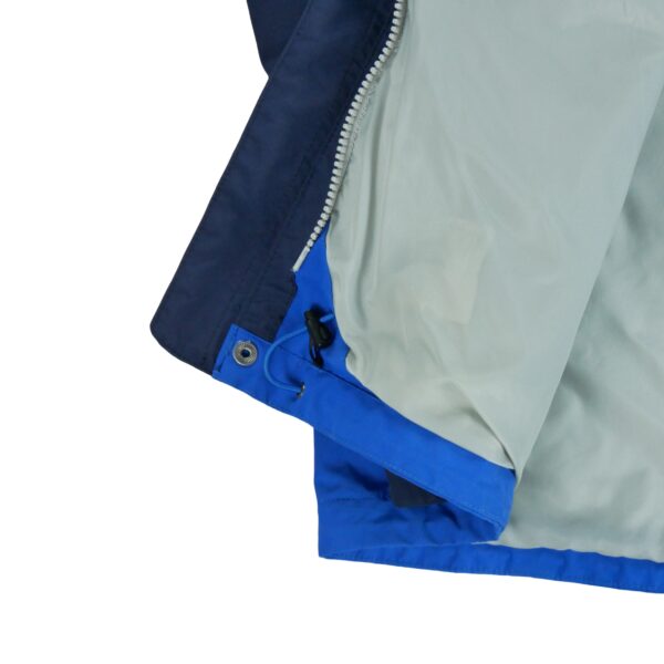 Parka homme manches longues bleu The North Face Col Montant QWE1360